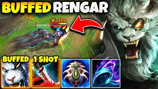 RENGAR JUST GOT HUGE DAMAGE BUFFS ULT  KILL [upl. by Hennebery]