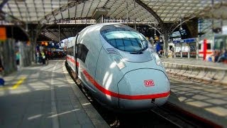 Fernverkehr in Köln Hbf amp Köln MesseDeutz am 170414 [upl. by Ahsied]