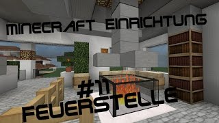 Minecraft Einrichtung mit Jannis Gerzen 11  Feuerstelle Tutorial [upl. by Orlando191]