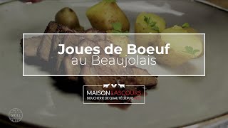 Joues de Bœuf au Beaujolais  Recette [upl. by Atirak]