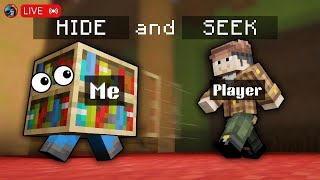 Minecraft Hide amp Seek Live Gameplay in Hive Server [upl. by Warford]