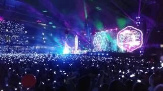 Coldplay Live Manchester 4th June 2016  A Sky Full of Stars [upl. by Danielle]