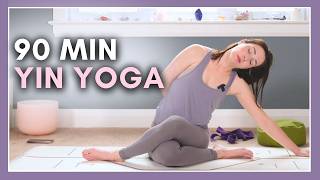 90 min Yin Yoga for Flexibility SelfCare amp Deep Relaxation [upl. by Schmitt6]