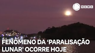 Fenômeno da Paralisação Lunar acontece hoje [upl. by Attenad]