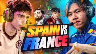 SPAIN VS FRANCE  IBAI VS KAMETO BANGER GAME  CAEDREL [upl. by Cody]