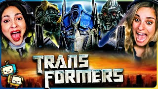 TRANSFORMERS 2007 Movie Reaction  First Time Watch  Shia LaBeouf  Megan Fox  Michael Bay [upl. by Akimahs]