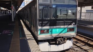 常磐線各駅停車 209系 1000番台 走行音 【静止画＋音声】 [upl. by Tengler]