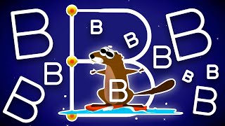 Learn ABCDEFG Alphabet Song with Letter School Handwriting Zaner Bloser Letters for Toddlers [upl. by Ettenuahs460]