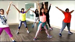 Sadda dil vi tu Ganpati Bappa Morya  Dance Choreo  BollyZumba  abcd 2 Easy Moves [upl. by Eselehs]