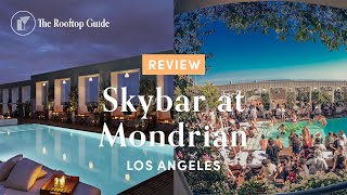 Skybar at Mondrian Los Angeles  Review [upl. by Learrsi]