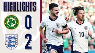 Republic Of Ireland 02 England  Rice and Grealish On Target In Dublin  Nations League Highlights [upl. by Lyndsey]