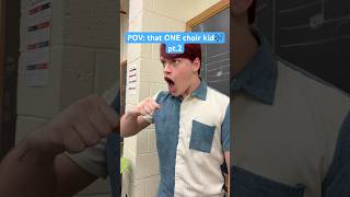 I hope yall haven’t met someone this annoying 😂👏🏻 choir chorus skit comedy highschool pov [upl. by Tremml]