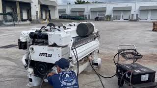 MTU 16V2000 CRM93 Marine Diesel Engine 2400HP [upl. by Neeruan]