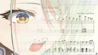 Cerea Fauna Start BGM  Solo Piano Cover  Konfauna  Arkhand [upl. by Darya]