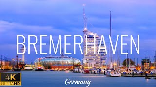 Bremerhaven Germany 🇩🇪 Walking Tour 2023  4K 60fps HDR [upl. by Oakes]