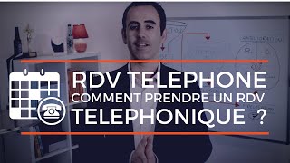 Rendezvous téléphonique  comment prendre un rendezvous par téléphone [upl. by Ellis]