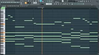 twenty one pilots  Stressed Out MIDI  FLP FL Studio Piano Tutorial  Cover [upl. by Thornie]