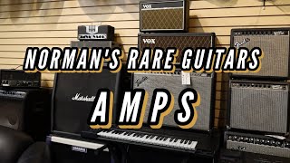 Amps available at Normans Rare Guitars [upl. by Nylyram254]