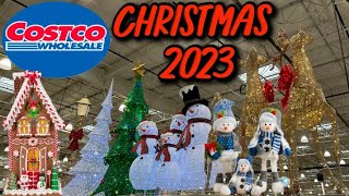 COSTCO WHOLESALE 2023 Christmas Decoration amp Food Walkthrough [upl. by Siroled]