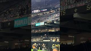 Jamaal Williams plays catch with Saints fans before opener [upl. by Adnamar]