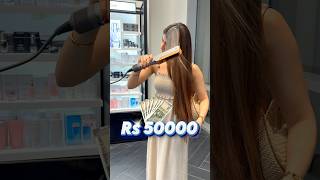 50000 VIRAL Hair straightener😱🤯 notsponsored honestreview shorts [upl. by Blackmore]