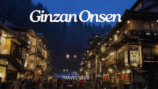 Ginzan Onsen travel vlog ❄️  Zao Monsters Yamagata Japan travel [upl. by Yeliab]