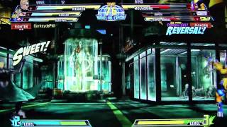 MvC3 Online Play 1st Set pt3 [upl. by Lleira]