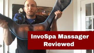 Invospa Shiatsu Back Neck and Shoulder Massager with Heat Review [upl. by Angil]