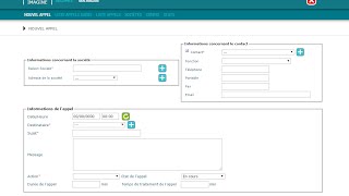 Démo Logiciel de gestion et suivi des appels téléphoniques quotMes Appelsquot by Imagine Développement [upl. by Vevay978]