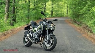 2017 Kawasaki Z900 Review [upl. by Einalam403]