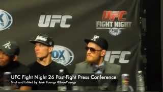 UFC Fight Night 26 Shogun vs Sonnen Post Fight Press Conference [upl. by Nomra]