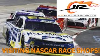 VISITING JR MOTORSPORTS DURING ROVAL WEEK [upl. by Sterner]