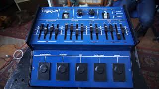 LIDER2 SOVIET ANALOG GUITAR SYNTHESIZER MULTI FX PROCESSOR polivoks ussr russia [upl. by Adelheid]