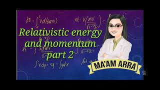 Relativistic energy and momentum [upl. by Ahsot]