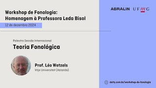 Workshop de Fonologia Teoria Fonológica [upl. by Bez732]