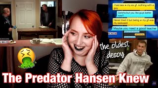 THE PREDATOR HANSEN RECOGNISED  Hansen Vs Predator [upl. by Molton]