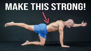 5 Exercises for a Strong Lower Back NO MORE PAIN [upl. by Savinirs838]