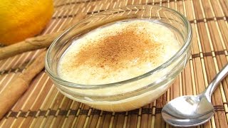 Arroz con Leche Casero Cremoso y Fácil [upl. by Alleuqcaj541]