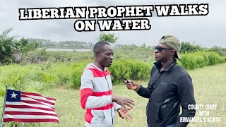 THIS GREBO PROPHET WALK ON WATER HISTORIC HOLY LAND IN MARYLAND COUNTY SOUTHEASTERN LIBERIA [upl. by Lseil]