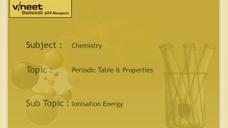 Ionization Energy [upl. by Hawger]