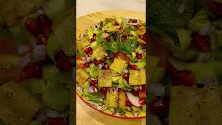 Fattoush salad saladlover lisablackpink rockstar yummyfoodreels shortvideo [upl. by Kolodgie543]