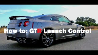 Nissan GTR  How to use Launch Control [upl. by Jori]