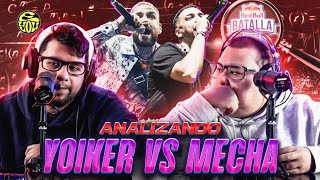 ¿YOIKER REPITIÓ RIMAS TANTO COMO DICEN  ANALIZANDO CON LUPA MECHA vs YOIKER  Red Bull  EYOU TV [upl. by Tove]