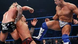 SmackDown Edge amp Randy Orton vs Dolph Ziggler amp The Miz [upl. by Frederica504]