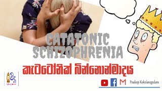 කැටටෝනික් බින්නොන්මාදය  Catatonic  Schizophrenia [upl. by Berlinda153]