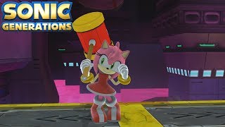 Sonic Generations PC 4K  All Chemical Plant Challenges Modern [upl. by Omissam]