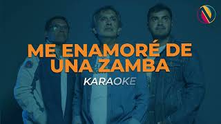 Los Nocheros  Me enamoré de una zamba  Karaoke Oficial [upl. by Branscum]