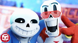 Sans and Papyrus Song Remastered  An Undertale Rap by JT Music quotTo The Bonequot [upl. by Kries726]