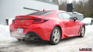 LACHUTE PERFORMANCE Muffler Delete  BRZ  GR86 2022 [upl. by Nadean]