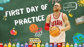 Day in the Life of a D1 Basketball Player First Day of Practice [upl. by Ahseel687]